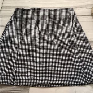 Checkered John Galt Pacsun shirt skirt 🕊🕶🕷